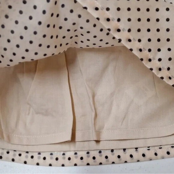 Carters 2 piece polka dot dress with velvet trim and bow - Picture 4 of 6